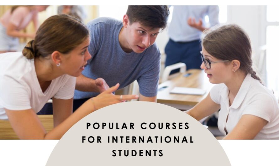 Universities Offering Popular Courses to International Students In USA