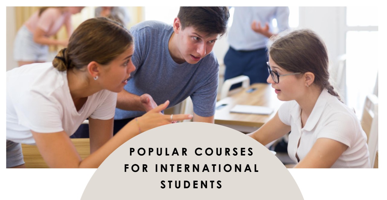 Popular Courses to International Students In USA